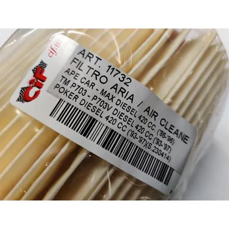 11732 Filtro aria in carta Cif per Piaggio Ape tmp703-p703v diesel-car