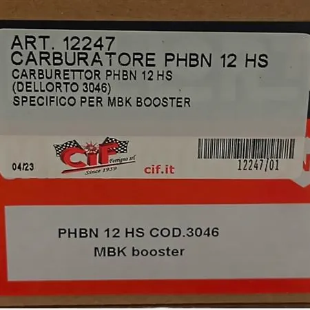 12247 Carburatore PHBN12 (CIF)