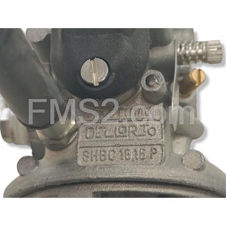 Carburatore dell'Orto shbc 18-16p con miscelatore per Ape 50 r (CIF), ricambio 12253