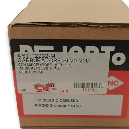 Carburatore si 20-20 d con miscelatore v, ricambio 12292-M