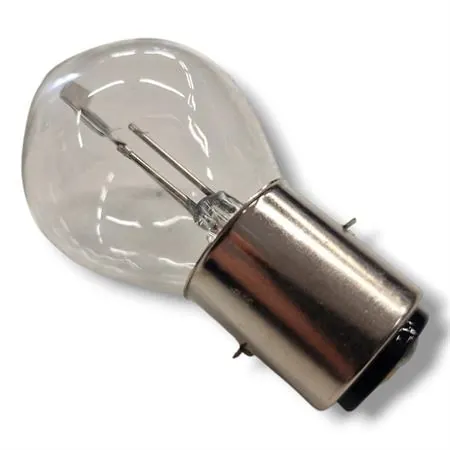 1407 Lampadina biluce CIF BA20D 12V-35/35W biluce abbagliante e anabbagliante con vetro trasparente