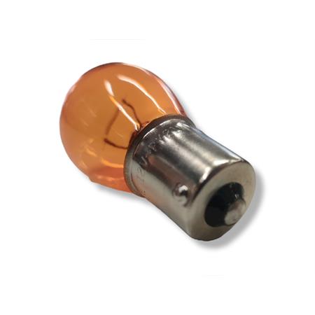 Lampadina CIF 12 Volt 21 Watt BAU15S, colore ambra,  ricambio 1417-FRA