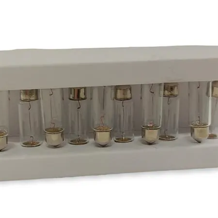 Lampadina CIF 6 Volt 10 Watt,  siluro, colore bianco, ricambio 1425