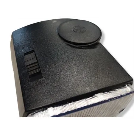 Fanale anteriore completo Bosatta di colore nero per Piaggio Ciao PX, P e PV tipo originale venduto senza lampadine, ricambio 1581