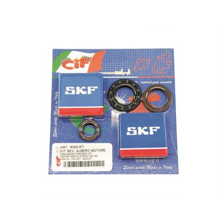 Kit revisione albero motore per scooter con motore Aprilia-Morini ditech iniezione e carburatore con raffreddamento a liquido prodotti dal 2000 al 2003, ricambio 16192-KT