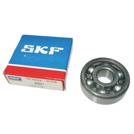 Cuscinetto SKF 12x37x12 con gabbia in acciaio per ingranaggio multiplo Piaggio Vespa old model (CIF), ricambio 16301
