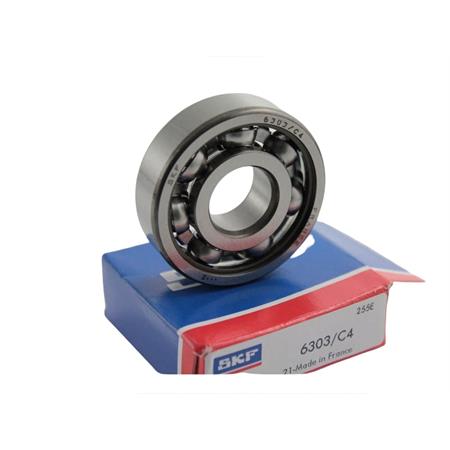 Cuscinetto SKF 17x47x14 6303-c3 per albero motore lato pignone nelle vespe Piaggio e nei ciclomotori con motore AM34, 5 e AM6 (CIF), ricambio 16303-C3