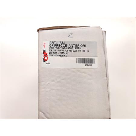 Cp. frecce antieriori, corpo cromato - g, ricambio 1732