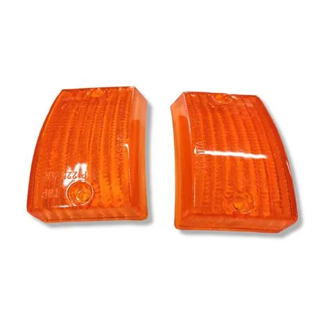 1738 Gemme in plastica arancione per frecce anteriori Piaggio vespa PK 50 cc e 125 cc (CIF)