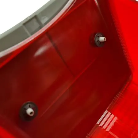 Corpo luminoso gemma fanale posteriore originale SIEM completa di visiera grigia per Piaggio Vespa 125 GTR, TS, Sprint veloce, Rally 180 e 200 cc, ricambio 1798-OR