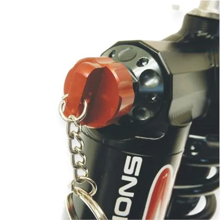 18301-NN Ammortizzatore Anteriore Hitech Carbone HTR Black Edition Vespa 50/90/125 Primavera ET3 PK - Regolabile racing