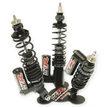 18301-NN Ammortizzatore Anteriore Hitech Carbone HTR Black Edition Vespa 50/90/125 Primavera ET3 PK - Regolabile racing