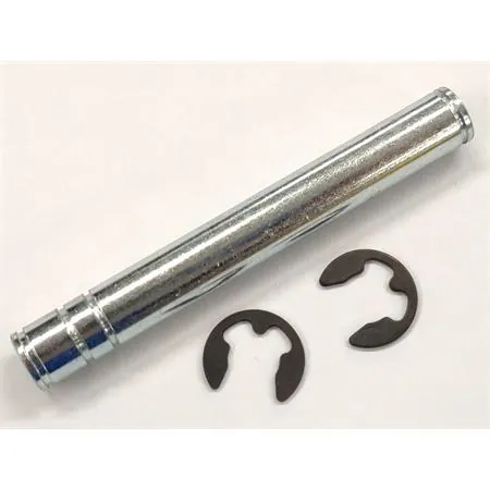 Perno Cif con diametro 14 mm completo di 2 seeger di fissaggio per cavalletto centrale Piaggio Ciao, Si, Bravo, Boxer, ricambio 3089