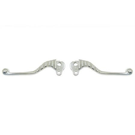 leva in alluminio sagomate coppia, Vespa 50-1 (CIF), ricambio 5027