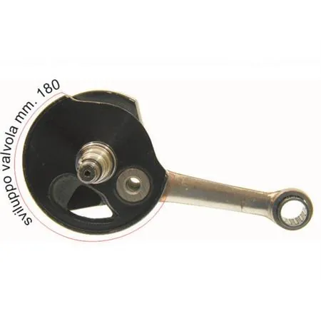 Albero motore anticipato Mazzucchelli cono 20 mm per Vespa PK50xl e ape 50 con trasformazione a corsa lunga 125 cc e 130 cc (CIF), ricambio 5162