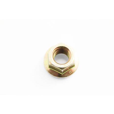 Dado CIF M10 x 1,25 mm rondellato fisso con zigrinatura oppure liscio per chiusura variatore-volano-campana scooter con motore Piaggio 50 cc, ricambio 5191