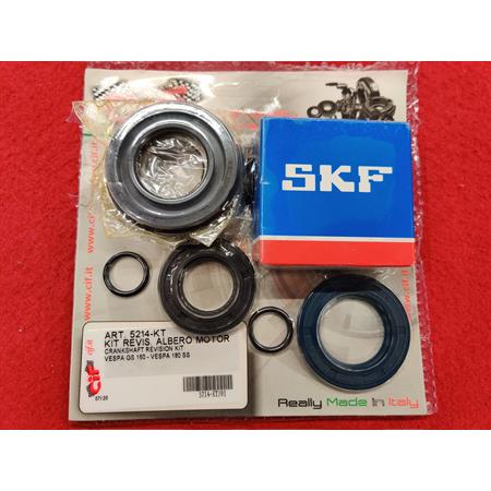 Kit revisione albero motore vespa gs 160, ricambio 5214-KT