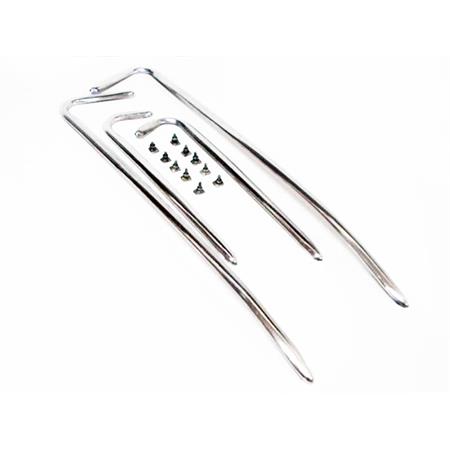 Kit fregi in alluminio per cofani posteriore+parafango (CIF), ricambio 5263
