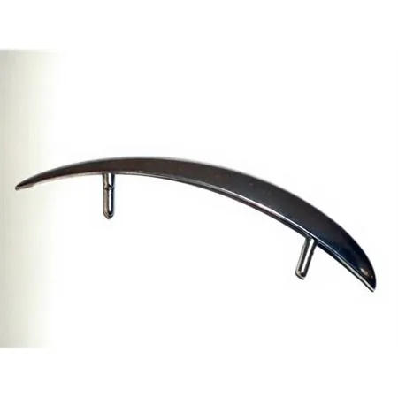 Cresta per faro anteriore in alluminio per Vespa 125 dal 1953 al 1957 faro basso e fissaggio con viti filettate e bulloncini sim.018215 (CIF), ricambio 5269