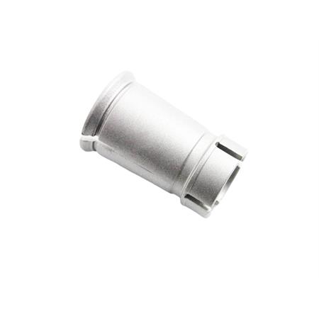 Bocchettone in alluminio per raccordo collettore di aspirazione Vespa 125 p (CIF), ricambio 5305