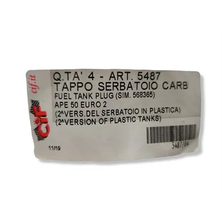 5487 Tappo serbatoio carburante ape 50 euro 2 (CIF)