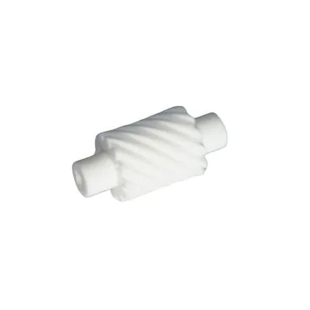Pignoncino rinvio contachilometri Vespa PX125-150-200e (fino al 1981) di colore bianco con 12 principi (CIF), ricambio 5673