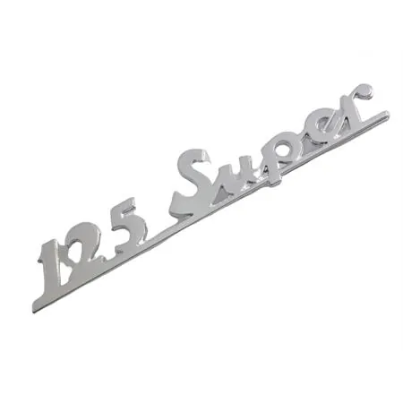 5725-P125 P125-targhetta 125 super  traforata posteriore Vespa (CIF)