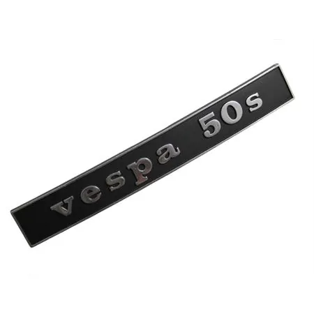 5755 Targhetta scritta Vespa 50 S per parte posteriore Vespa 50 Special  sim.152510 (CIF)