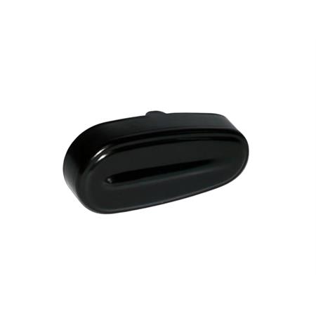 Coperchio molleggio alluminio colore ner (CIF), ricambio 5872-AN