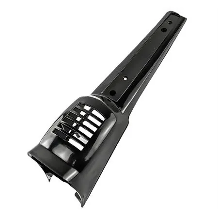 Mascherina copristerzo anteriore nera Vespa 50  special (CIF), ricambio 5878-N