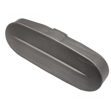 Coperchio in plastica grigio copri braccio oscillante mozzo Piaggio vespa PX 125, 150 e 200 2° serie prodotte dal 1981 con freno a tamburo e asse ruota grande  diametro 22 mm (CIF), ricambio 5879