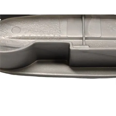 Coperchio in plastica grigio copri braccio oscillante mozzo Piaggio vespa PX 125, 150 e 200 2° serie prodotte dal 1981 con freno a tamburo e asse ruota grande  diametro 22 mm (CIF), ricambio 5879