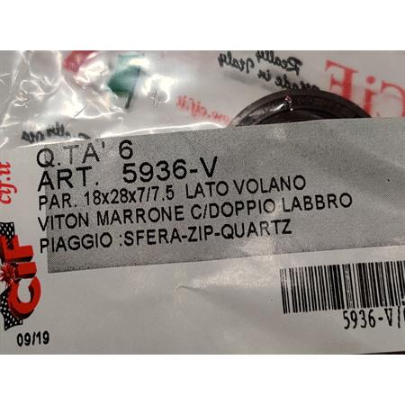 Paraolio viton Piaggio lato volano (CIF), ricambio 5936-V