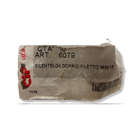 Silent block supporto marmitta doppio (CIF), ricambio 6079