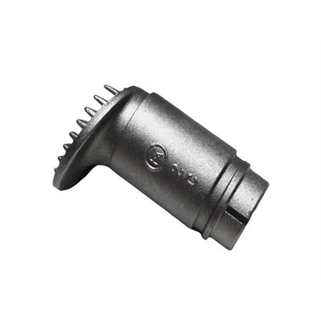Bocchettone in alluminio per collettore raccordo aspirazione Piaggio Vespa PK 50 tutte le versioni con carburatore dell'orto SHB 16-10 e 16-16 (CIF), ricambio 6228