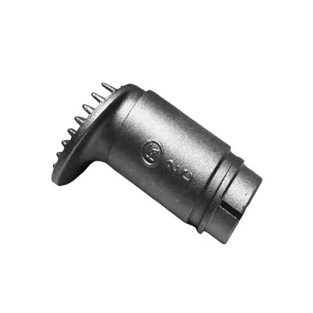 Bocchettone in alluminio per collettore raccordo aspirazione Piaggio Vespa PK 50 tutte le versioni con carburatore dell'orto SHB 16-10 e 16-16 (CIF)