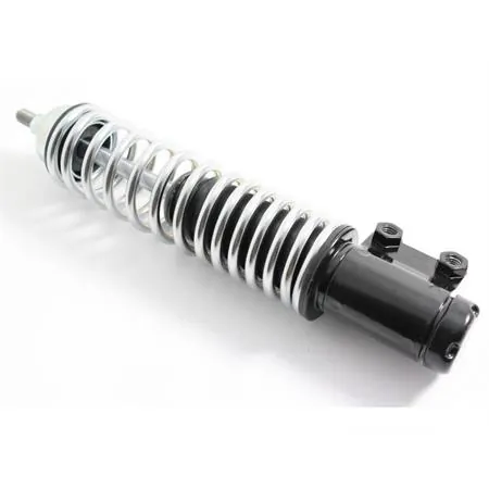 Ammortizzatore anteriore rinforzato per Vespa 50 LX, Vespa 125, Vespa ET2, Vespa ET4 con corpo nero e molla cromata, ricambio 6308