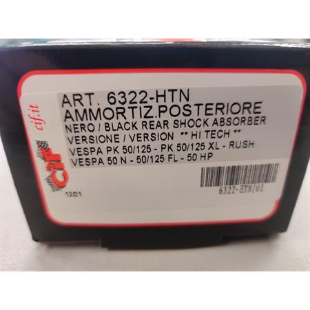 Ammortizzatore posteriore carbone  hi t, ricambio 6322-HTN