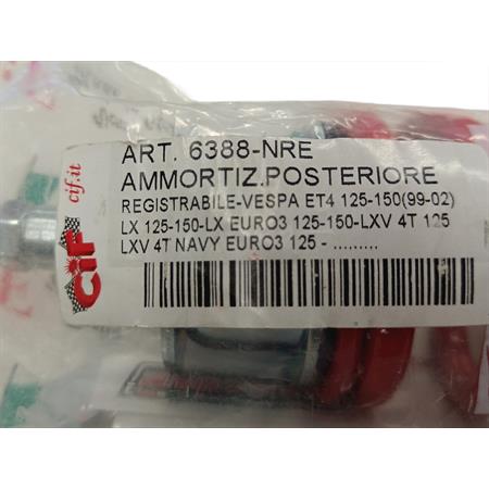 Ammortizzatore posteriore regolabile ves, ricambio 6388-NRE