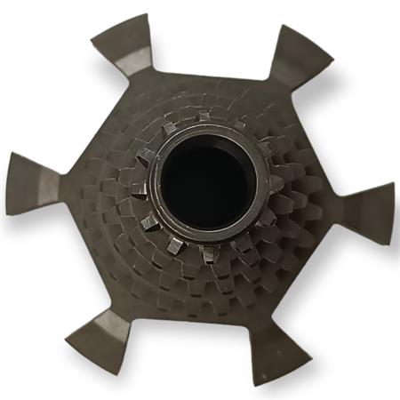 Ingranaggio quadruplo - z12-16-20-25 - s, ricambio 6508