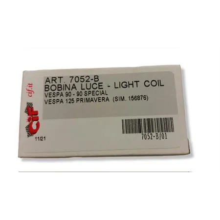 7052-B Bobina luce interna (CIF) per Piaggio Vespa 90-90ss - 125 Primavera- sim. 156876