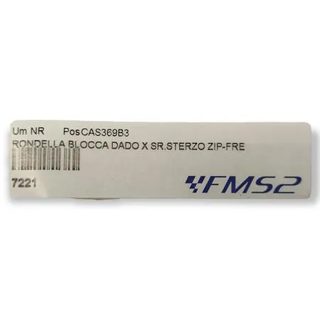 7221 Rondella blocca dado per serie sterzo zip (CIF)