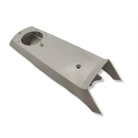 Doccetta CIF in plastica da verniciare per coprire le trasmissioni fili gas e freno e porta clacson nei ciclomotori Piaggio SI FL2 e adattabile anche sulle versioni precedenti con accensione elettronica, ricambio 8009