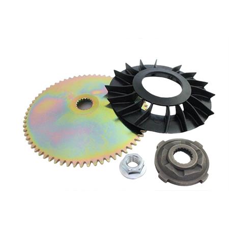 Semipuleggia motrice dentata fissa per scooter Piaggio ultima serie (CIF), ricambio 8203-KT