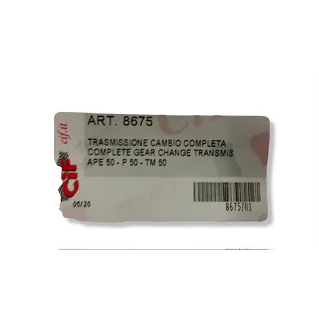 8675 Trasmissione cambio completa Ape 50-p50-tm 50-f (CIF)