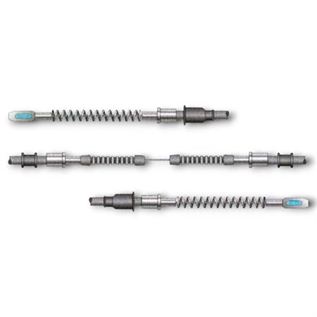 Trasmissione completa CIF per freno posteriore a mano montato sui Piaggio Ape TM P602, TM P703 220 e 440 cc prodotti dal 1982 fino al 2005, ricambio 8694-FM