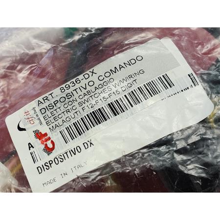 Destra-dispositivo destro Malaguti F12 Phantom- (CIF), ricambio 8936-DX