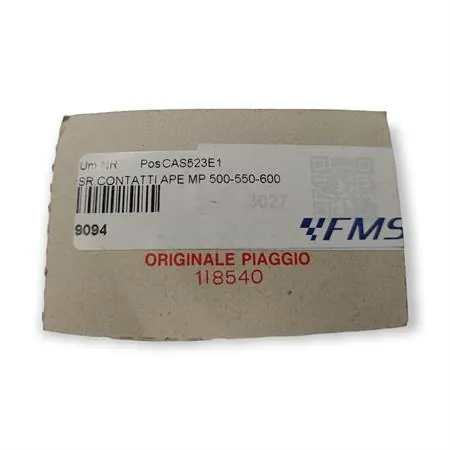 9094 Serie contatti puntine ape mp 500-550-600