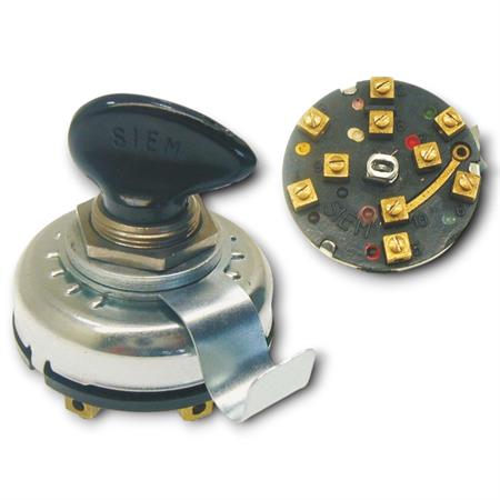 Commutatore completo Grabor a 5 posizioni specifico per Piaggio Vespa GS 160 cc telaio VSB1T prodotte dal 1963 fino al 1964, ricambio 9137