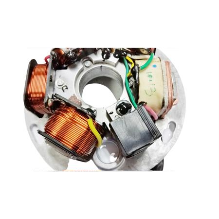 Statore completo a 7 fili per vespa PX e PXE 125, 150, 200 con avviamento elettrico, ricambio 9165